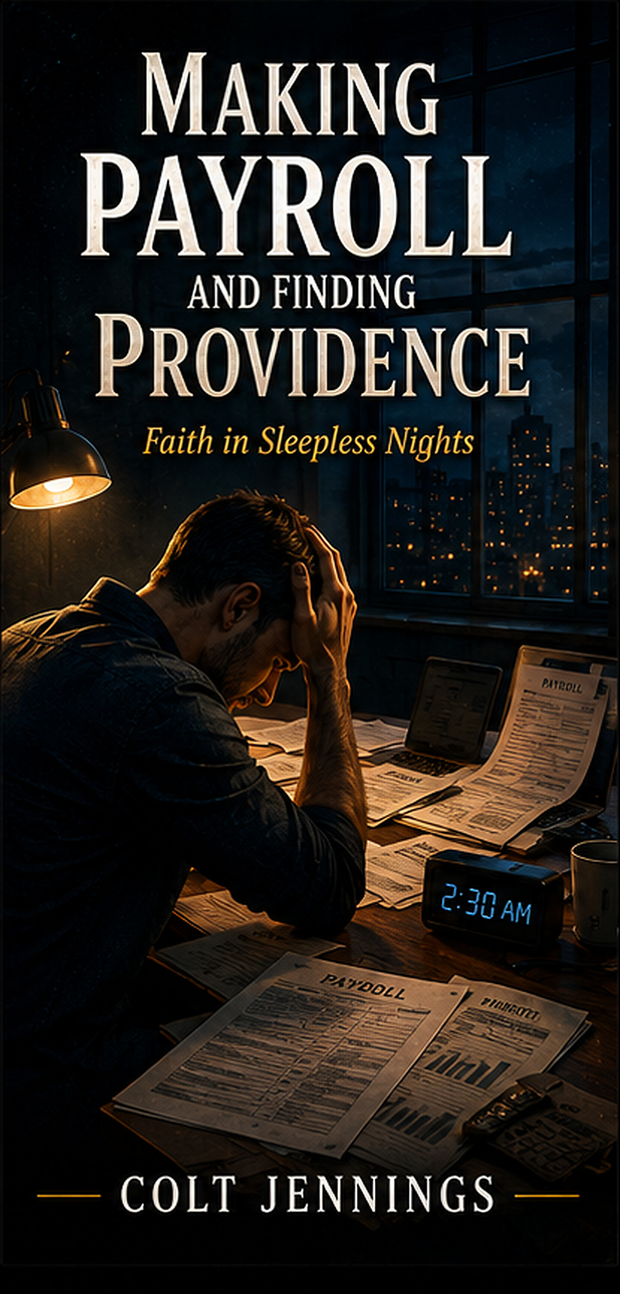 Draft cover of Making Payroll and Finding Providence by Colt Jennings