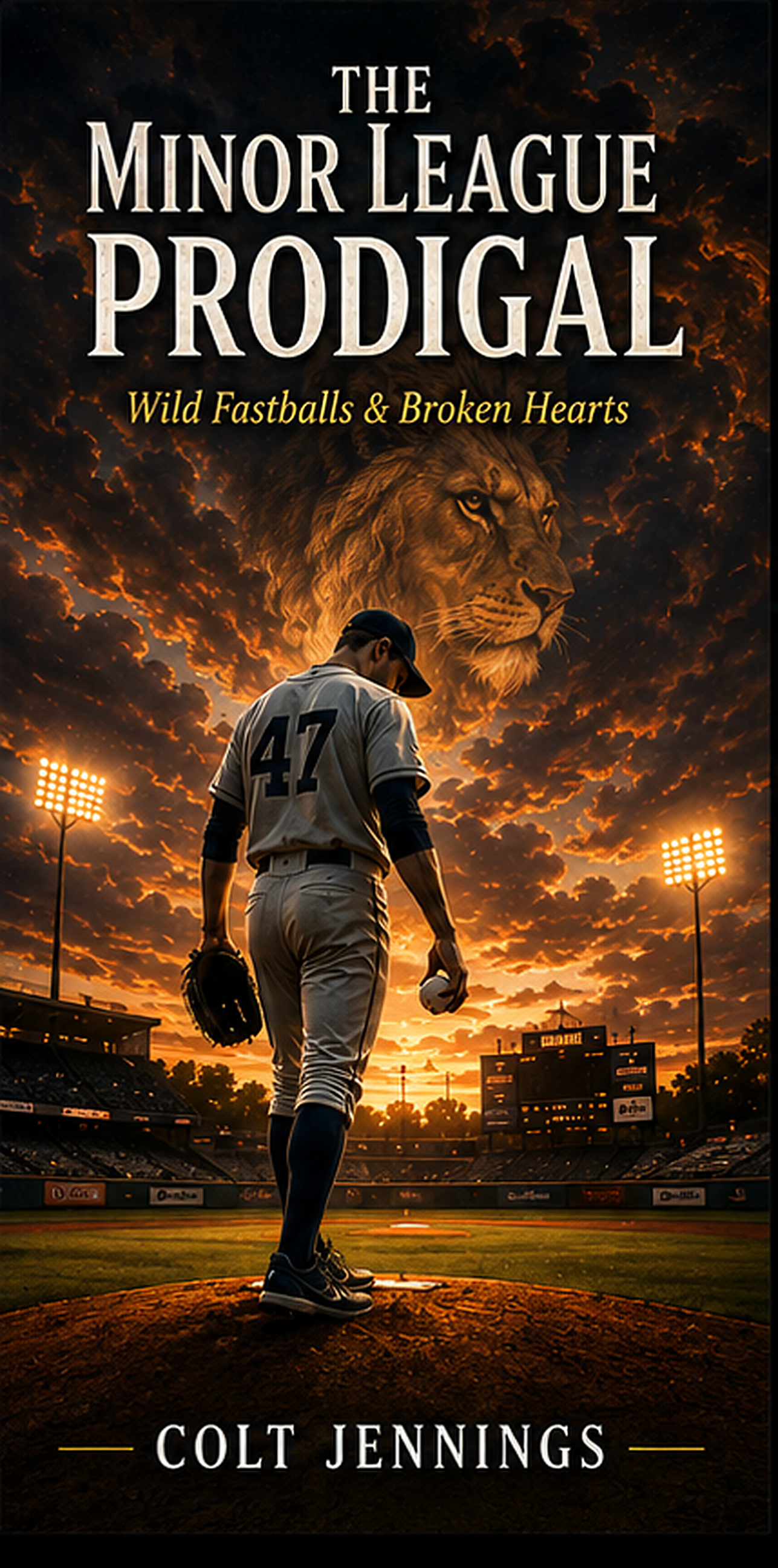 Draft cover of The Minor League Prodigal by Colt Jennings